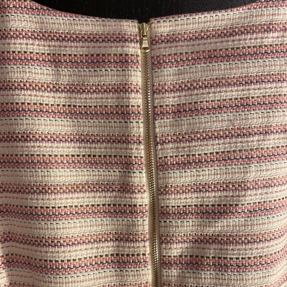 LOFT textured stripe sheath dress - Picture 5 of 5